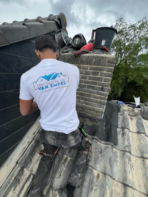 Schoorsteenrenovatie & reparatie door Dakonderhoud van Empel