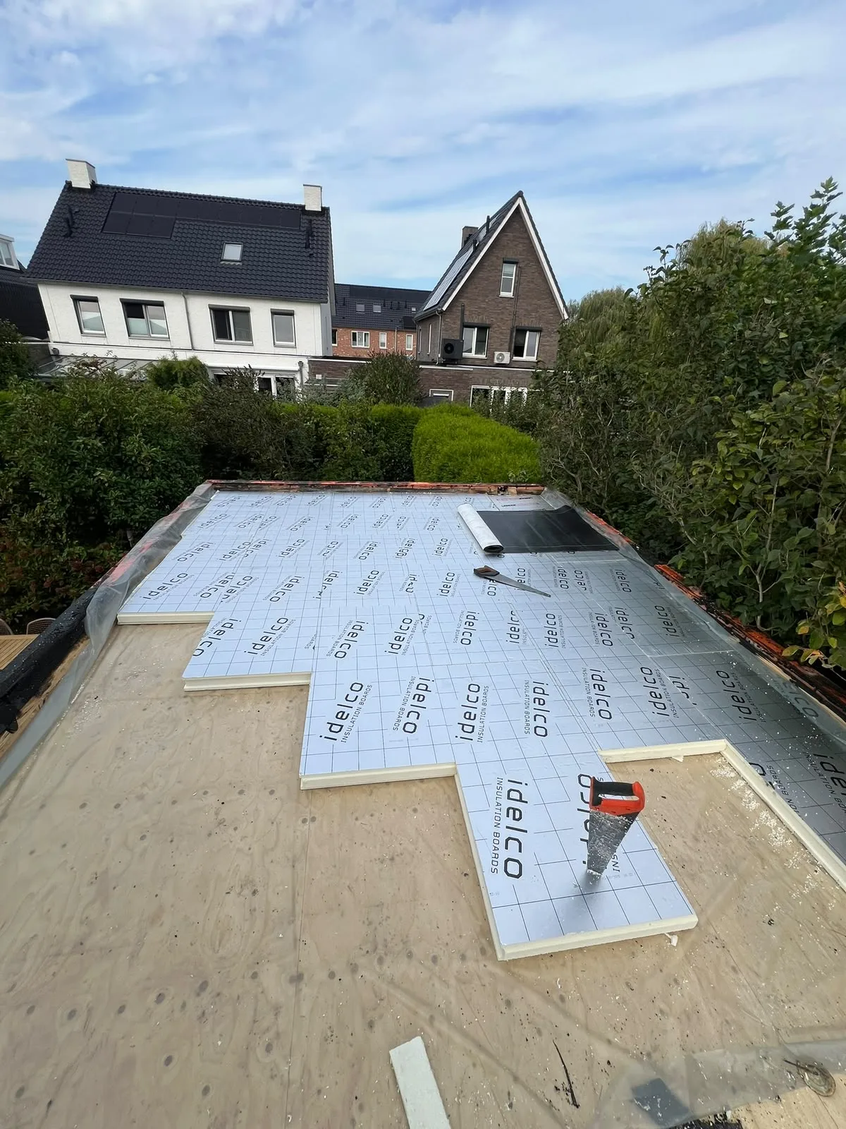 Platte daken & bitumen project van Dakonderhoud van Empel